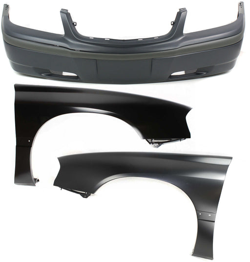 Bumper Cover CarParts KIT-112617-155