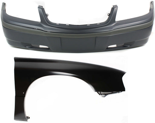 Bumper Cover CarParts KIT-112617-159