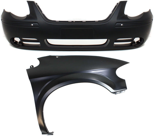 Bumper Cover CarParts KIT-112617-220