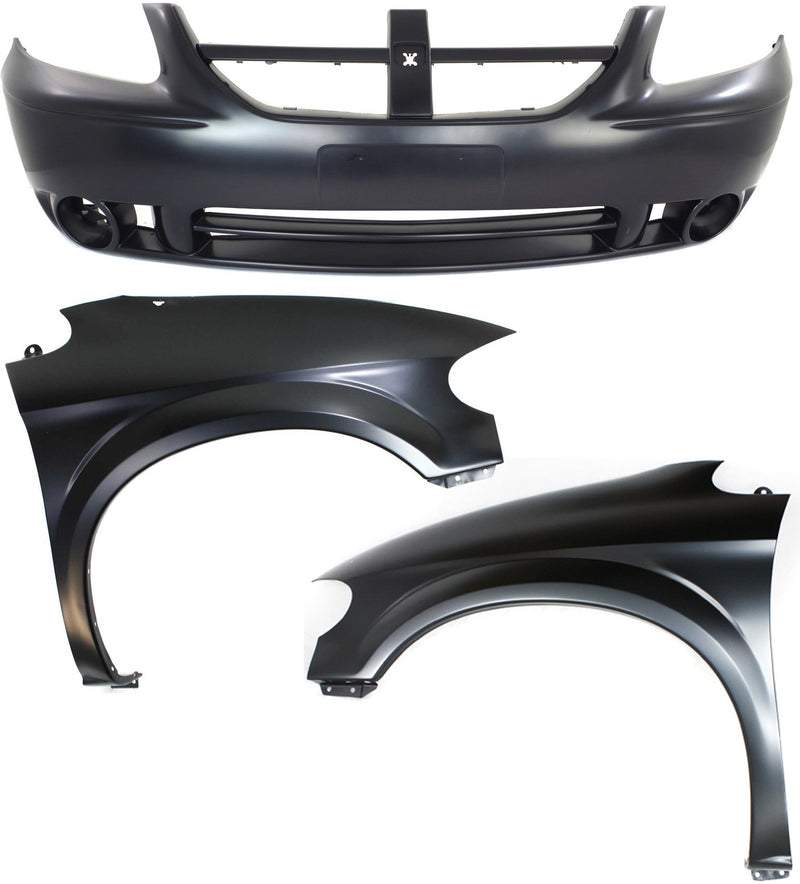 Bumper Cover CarParts KIT-121717-83