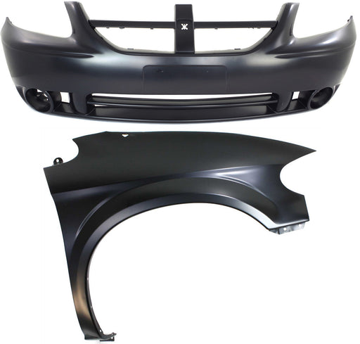 Bumper Cover CarParts KIT-121717-85