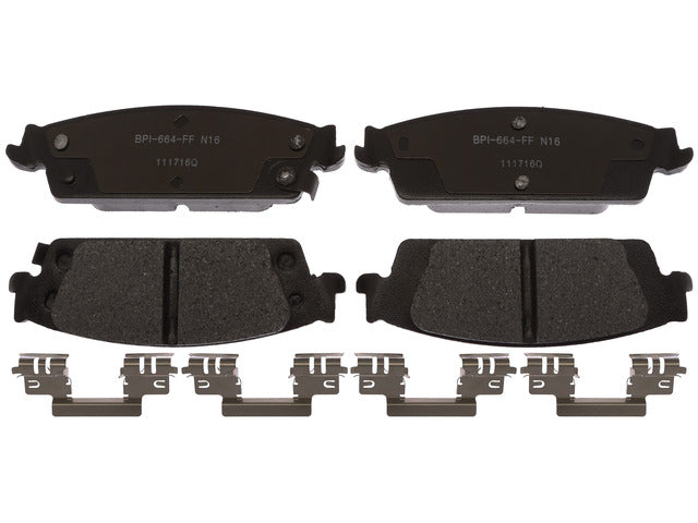 Disc Brake Pad Raybestos Brakes MGD1707CH