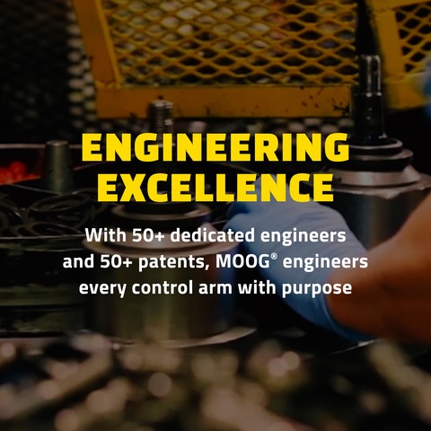 Suspension Control Arm Moog Chassis RK641696