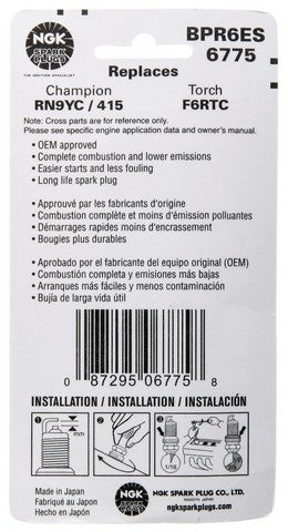Spark Plug NGK 6775