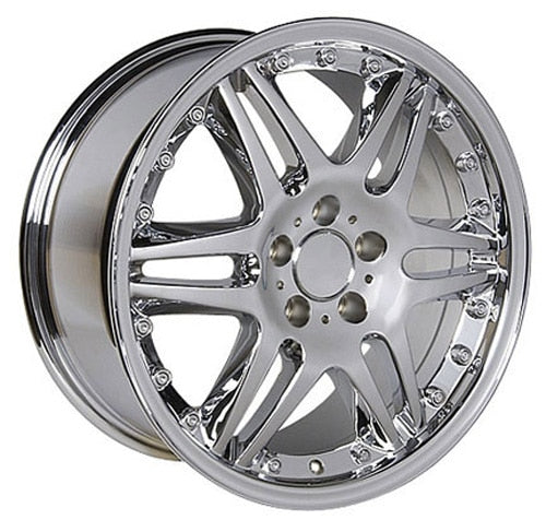 Wheel 18in Replica MB09 fits Mercedes Benz C Class 18x8.5 Chrome