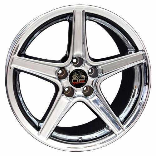 Wheel 18in Replica FR06B fits Ford Mustang Saleen 18x9 Chrome
