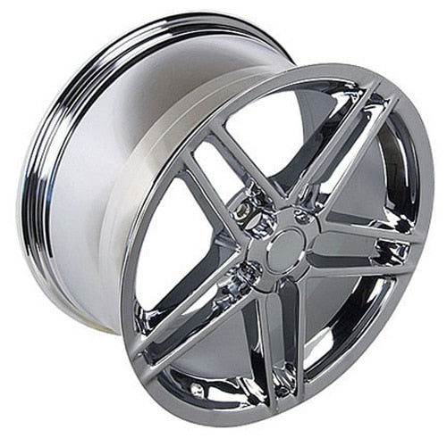 Wheel 18in Replica CV07A fits Chevrolet Corvette C6 Z06 18x9.5 Chrome