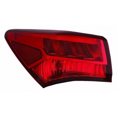 Tail Light Assembly Pacific Auto Company P01050