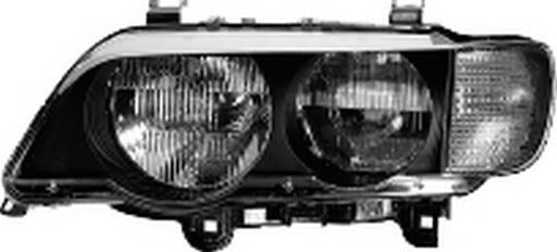 Headlight Assembly Pacific Auto Company P0902