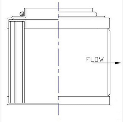 Engine Oil Separator Wix Filters P13D661
