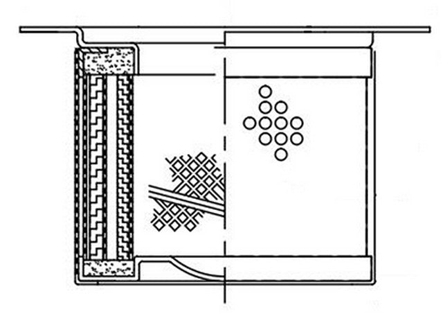 Engine Oil Separator Wix Filters P15D071