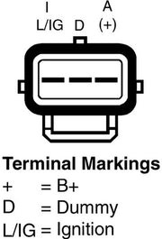 Alternator BBB Industries Rotating Electrical 11278