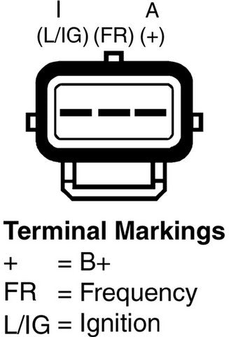 Alternator BBB Industries Rotating Electrical 8263