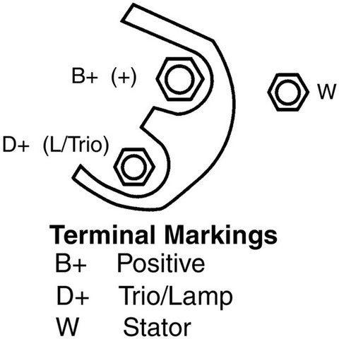 Alternator BBB Industries Rotating Electrical 14944