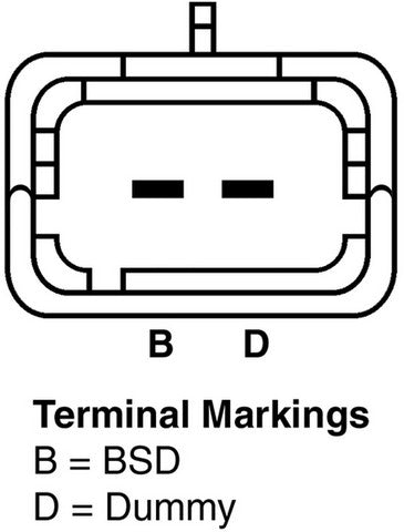 Alternator BBB Industries Rotating Electrical 42033