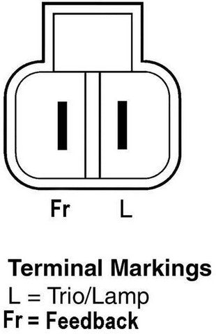 Alternator BBB Industries Rotating Electrical 11608