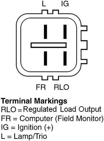 Alternator BBB Industries Rotating Electrical 11201