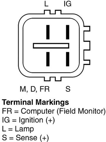 Alternator BBB Industries Rotating Electrical 11326