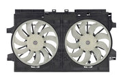 Dual Radiator and Condenser Fan Assembly Pacific Auto Company PF1004