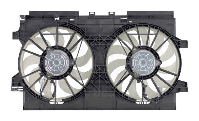 Dual Radiator and Condenser Fan Assembly Pacific Auto Company PF1004