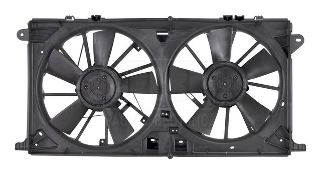 Dual Radiator and Condenser Fan Assembly Pacific Auto Company PF1011