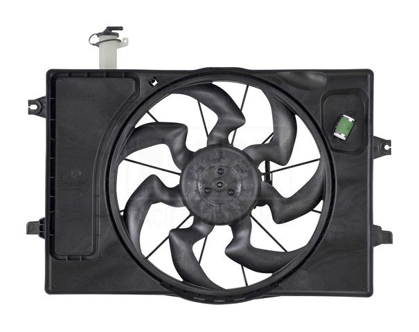 Dual Radiator and Condenser Fan Assembly Pacific Auto Company PF1014