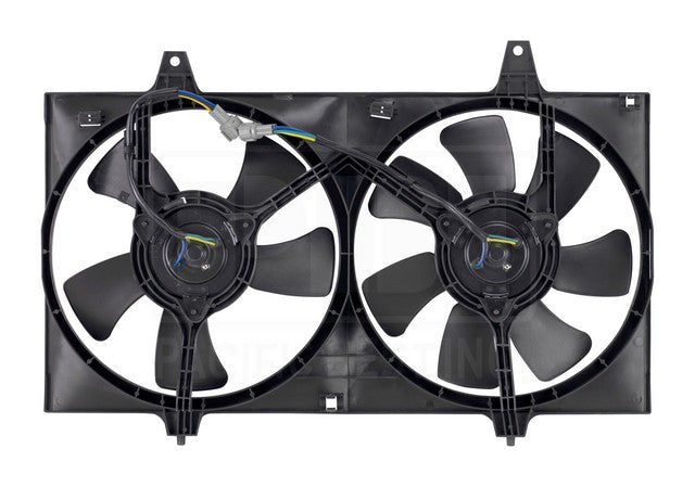 Dual Radiator and Condenser Fan Assembly Pacific Auto Company PF1301