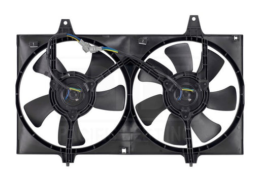 Dual Radiator and Condenser Fan Assembly Pacific Auto Company PF1301