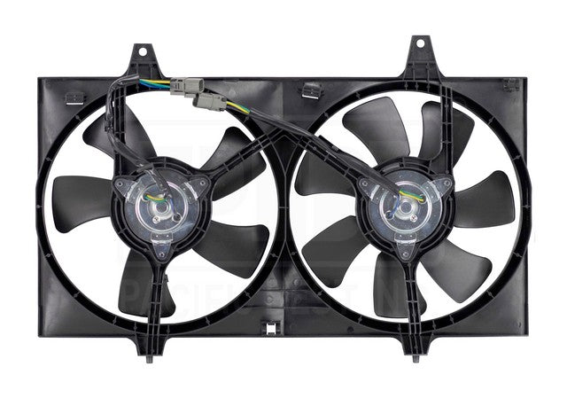 Dual Radiator and Condenser Fan Assembly Pacific Auto Company PF1303