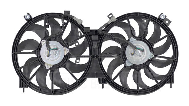 Dual Radiator and Condenser Fan Assembly Pacific Auto Company PF13054