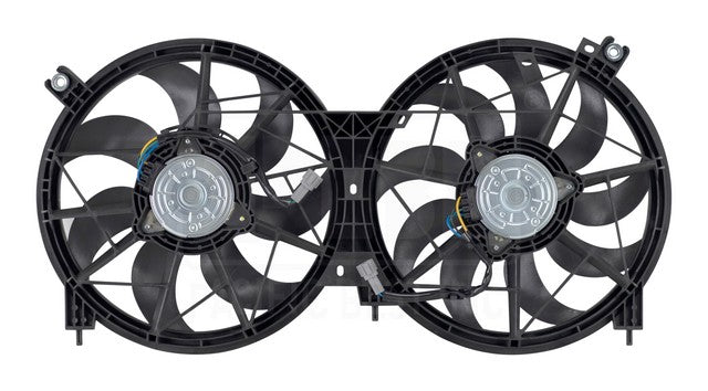Dual Radiator and Condenser Fan Assembly Pacific Auto Company PF13055