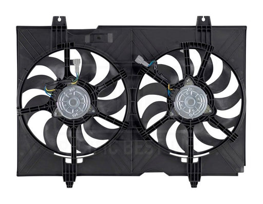 Dual Radiator and Condenser Fan Assembly Pacific Auto Company PF13056
