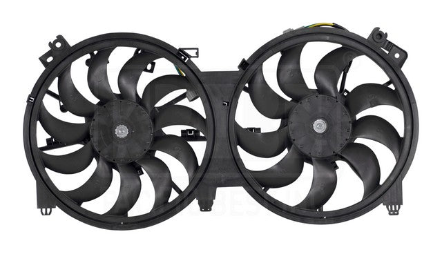 Dual Radiator and Condenser Fan Assembly Pacific Auto Company PF1306