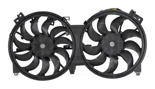 Dual Radiator and Condenser Fan Assembly Pacific Auto Company PF1306