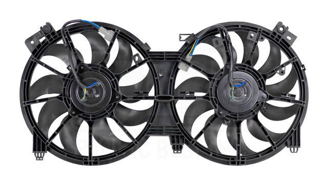 Dual Radiator and Condenser Fan Assembly Pacific Auto Company PF1306