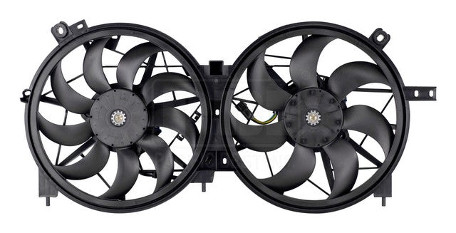 Dual Radiator and Condenser Fan Assembly Pacific Auto Company PF1310