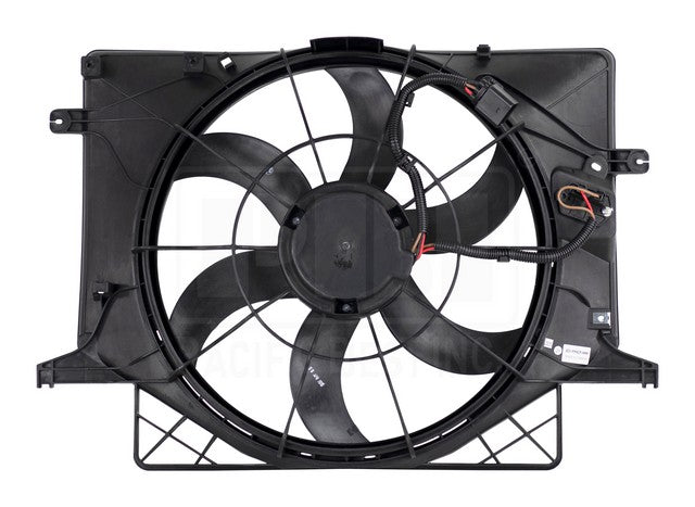 Dual Radiator and Condenser Fan Assembly Pacific Auto Company PF1313