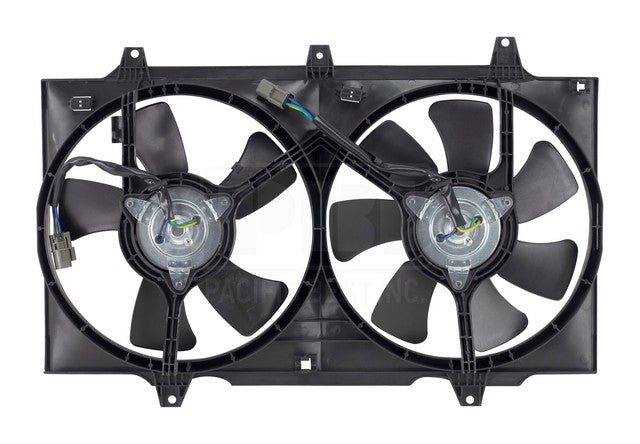 Dual Radiator and Condenser Fan Assembly Pacific Auto Company PF1405