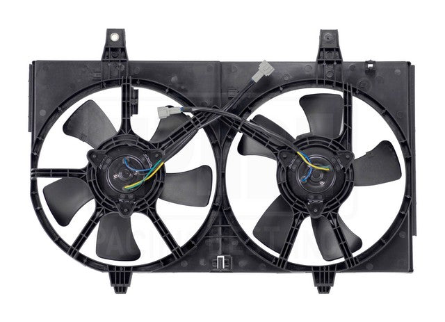 Dual Radiator and Condenser Fan Assembly Pacific Auto Company PF1407