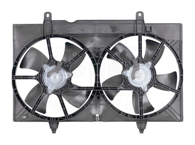 Dual Radiator and Condenser Fan Assembly Pacific Auto Company PF1609
