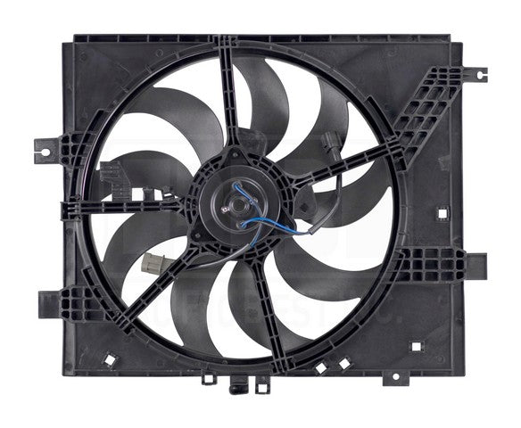 Dual Radiator and Condenser Fan Assembly Pacific Auto Company PF17002