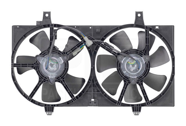 Dual Radiator and Condenser Fan Assembly Pacific Auto Company PF17011
