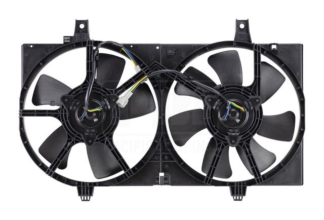 Dual Radiator and Condenser Fan Assembly Pacific Auto Company PF1701