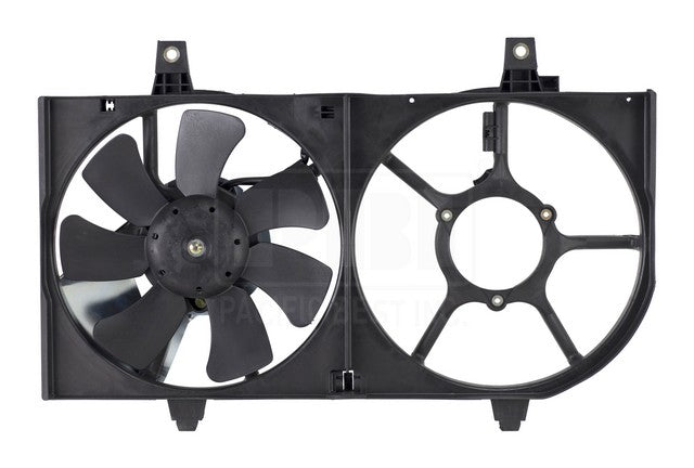 Dual Radiator and Condenser Fan Assembly Pacific Auto Company PF1702