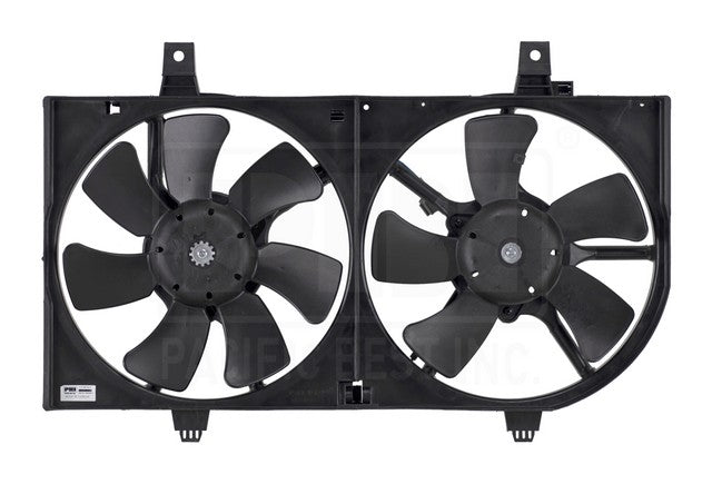 Dual Radiator and Condenser Fan Assembly Pacific Auto Company PF1709
