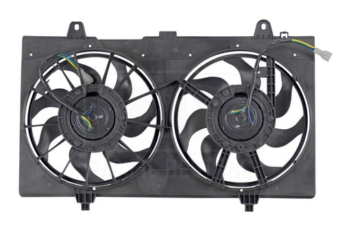 Dual Radiator and Condenser Fan Assembly Pacific Auto Company PF17092