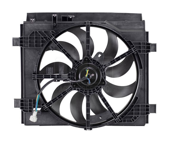 Dual Radiator and Condenser Fan Assembly Pacific Auto Company PF17093