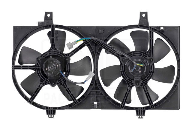 Dual Radiator and Condenser Fan Assembly Pacific Auto Company PF1709