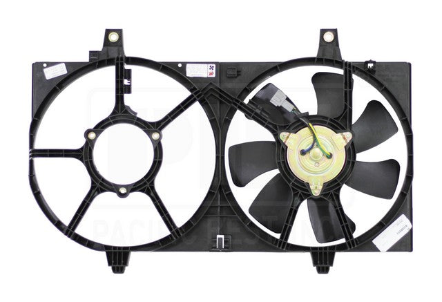 Dual Radiator and Condenser Fan Assembly Pacific Auto Company PF1712