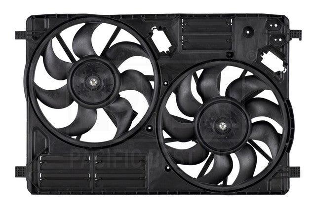 Dual Radiator and Condenser Fan Assembly Pacific Auto Company PF1726